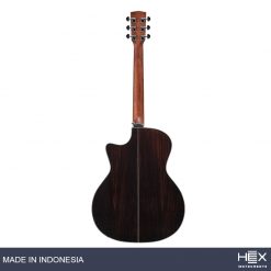 Hex Sting GA350CE M Cutaway Acoustic-Electric Guitar with Standard Gig Bag-06