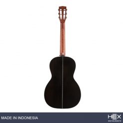Hex Sting P350G Parlor Acoustic Guitar with Standard Gig Bag-05