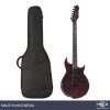 Hex Witch Series W300 S-MDP Electric Guitar with Deluxe Bag, Metallic Deep Purple-01