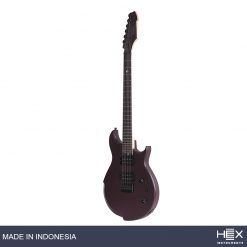 Hex Witch Series W300 S-MDP Electric Guitar with Deluxe Bag, Metallic Deep Purple-02