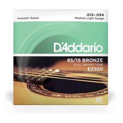 Daddario EZ920 85-15 Bronze Acoustic Guitar Strings, (.012-.054)-02