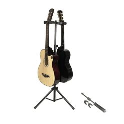 Double Hanging Tripod Guitar Stand With Auto-lock-04