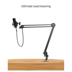 Recording Broadcasting Boom Arm Mic Stand-04