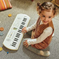 Casiotone SA-80 Mini Keyboard, White (44 Keys)-05