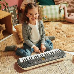 Casiotone SA-81 Mini Keyboard, White (44 Keys)-05