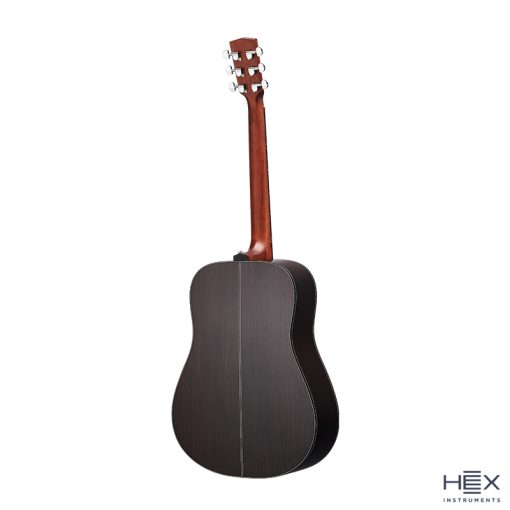 Hex Sting D350 G Cutaway Acoustic Guitar with Standard Gig Bag-04