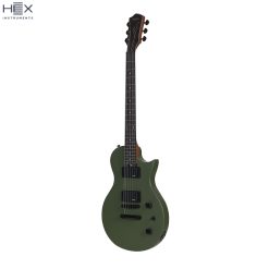 Hex H100 SAG Les Paul Electric Guitar with Deluxe Bag-02