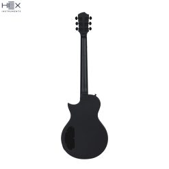 Hex H100 SBK Les Paul Electric Guitar with Deluxe Bag-02