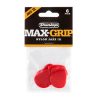 Jim Dunlop 471-3N Max-Grip Jazz III Nylon Pick, 6-Pack-01