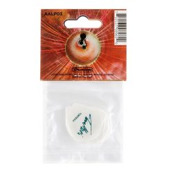 Jim Dunlop AALP03 .60 Tosin Abasi Tortex Jazz III XL Guitar Pick, White, 6-Pick Player's Pack-03
