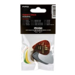 Jim Dunlop PVP112 Acoustic Guitar Pick Variety Pack, 12-Pack-03