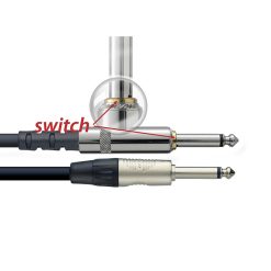 Stagg NGC3SWR Guitar Instrument Cable, 3m-02