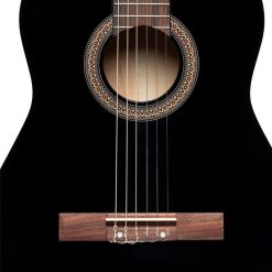 Stagg SCL50-BLk 4-4 Acoustic Classical Guitar, Black-04