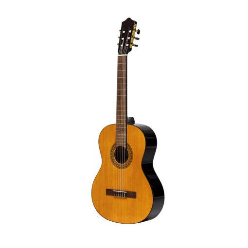 Stagg SCL60-BLk 4-4 Acoustic Classical Guitar, Natural-01