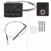 Ukulele 3 band Equaliser with Led Display Tuner-02