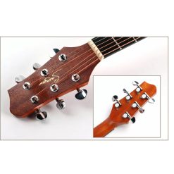 Smiger SM-362 Semi Acoustic Travel Guitar with Bag-04