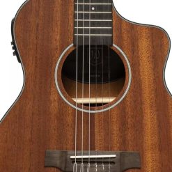 Stagg JN OLO-N Mini OM Semi Acoustic Classical Guitar-06