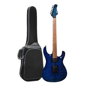 Luxars S-G37-FM Electric Guitar with Package-001