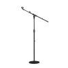 Round Base Floor Metal Microphone Heavy Stand-01