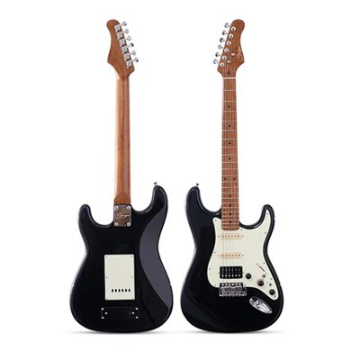 Smiger LG2 i3 Electric Guitar with Package, Black-02
