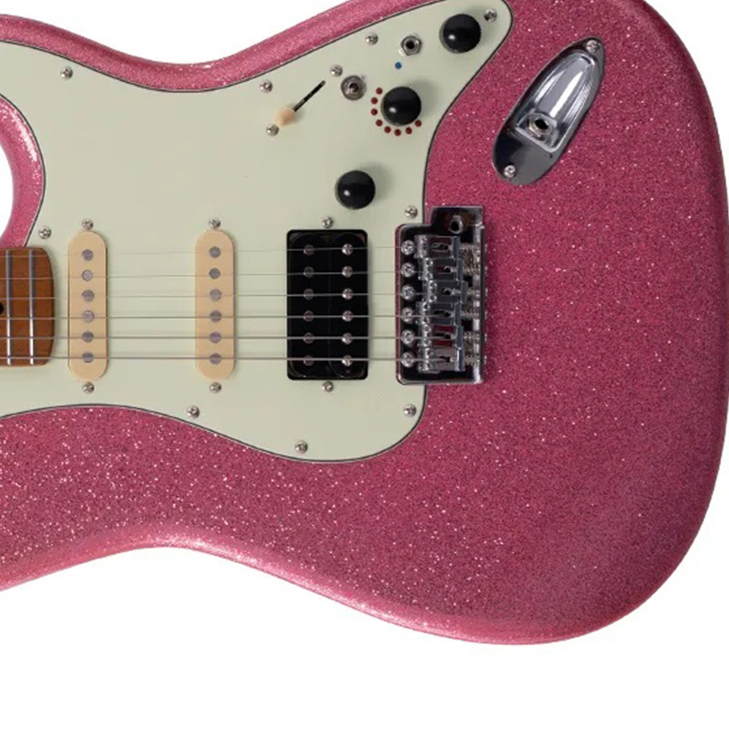 Smiger LG2 i3 Electric Guitar with Package, Blue-07