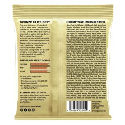 Ernie Ball Earthwood Light 8020 Bronze Acoustic Guitar Strings, 11-52-02
