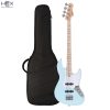 Hex B Series B100M SPBL Modern Vintage Bass Guitar with Deluxe Bag-01