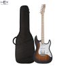Hex E100 Plus SSB Stratocaster Electric Guitar with Deluxe Bag-01