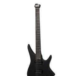 Hex Next N400 Headless Electric Guitar with Deluxe Bag, Black-008