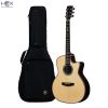 Hex Queen GA750CE G Acoustic-Electric Guitar with Deluxe Gig Bag-01