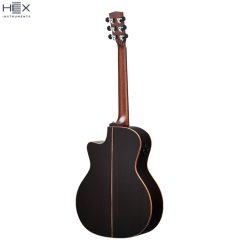 Hex Queen GA750CE G Acoustic-Electric Guitar with Deluxe Gig Bag-02