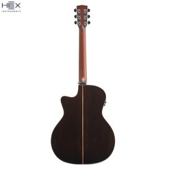 Hex Queen GA750CE G Acoustic-Electric Guitar with Deluxe Gig Bag-05