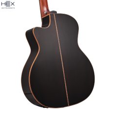 Hex Queen GA750CE G Acoustic-Electric Guitar with Deluxe Gig Bag-11