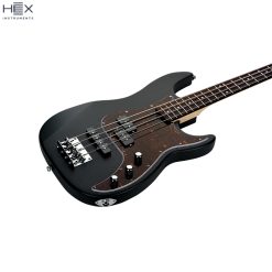 Hex RB Series RB100R SBK Modern Vintage Bass Guitar with Deluxe Bag-04