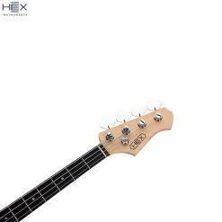 Hex RB Series RB100R SVC Modern Vintage Bass Guitar with Deluxe Bag-05