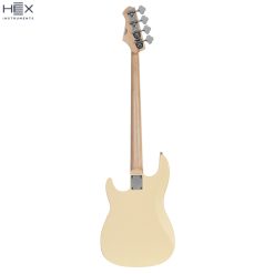 Hex RB Series RB100R SVC Modern Vintage Bass Guitar with Deluxe Bag-06