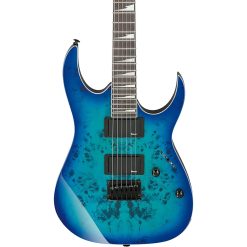 Ibanez GRGR221PA-AQB Electric Guitar, Aqua Blue-05