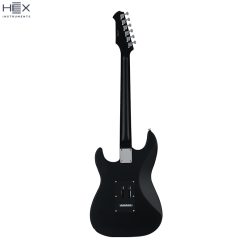 Hex Essence E100 Lite Electric Guitar with Deluxe Bag, Black-02