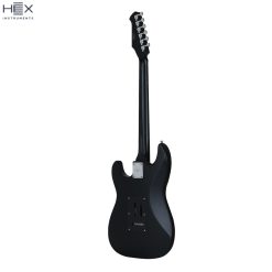 Hex Essence E100 Lite Electric Guitar with Deluxe Bag, Black-04
