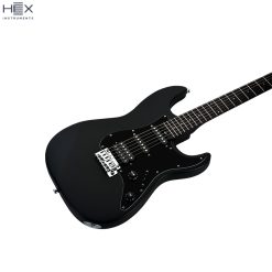 Hex Essence E100 Lite Electric Guitar with Deluxe Bag, Black-06