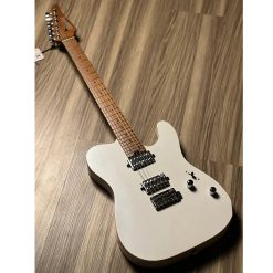 Soloking MT-1 Modern Electric Guitar 24 HH MKII in Pearl White-01