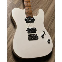 Soloking MT-1 Modern Electric Guitar 24 HH MKII in Pearl White-03