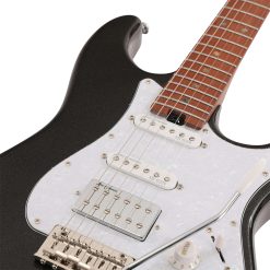 Soloking MS-1 Classic Electric Guitar in Metallic Black-06