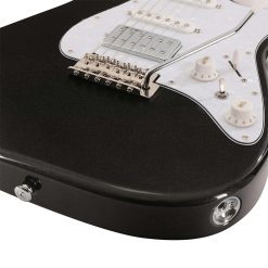 Soloking MS-1 Classic Electric Guitar in Metallic Black-07