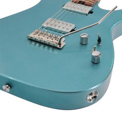 Soloking MS-1 Custom Electric Guitar 24 HH MKII in Ice Blue Metallic-08