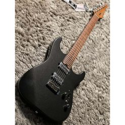 Soloking MS-1 Custom Electric Guitar 24 HH MKII in Metallic Black-02