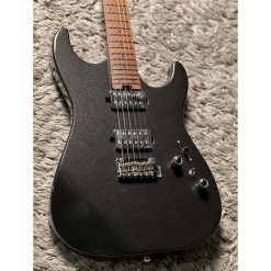 Soloking MS-1 Custom Electric Guitar 24 HH MKII in Metallic Black-05
