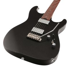 Soloking MS-1 Custom Electric Guitar 24 HH MKII in Metallic Black-08