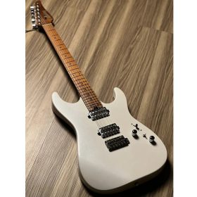 Soloking MS-1 Custom Electric Guitar 24 HH MKII in Pearl White-01