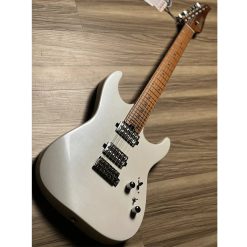 Soloking MS-1 Custom Electric Guitar 24 HH MKII in Pearl White-02